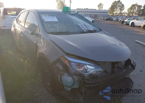 2014 Toyota Corolla Le from USA, damaged, VIN 2T1BURHE7EC166921